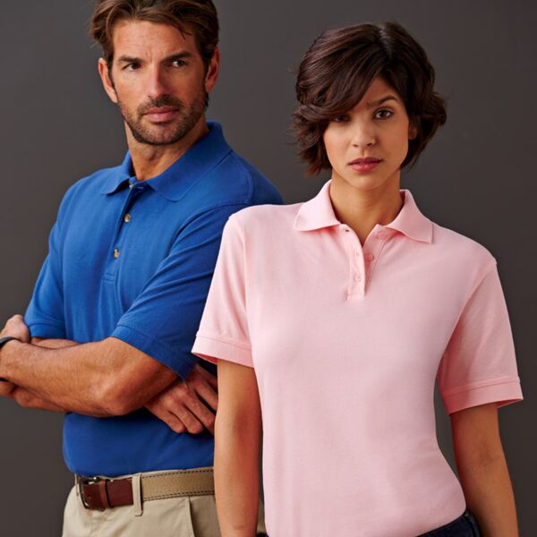 UltraClub Adult Tall Classic Piqué Polo Thumbnail