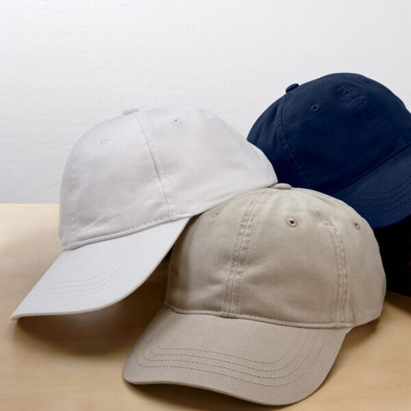 UltraClub Classic Cut Heavy Brushed Cotton Twill Unconstructed Cap Thumbnail